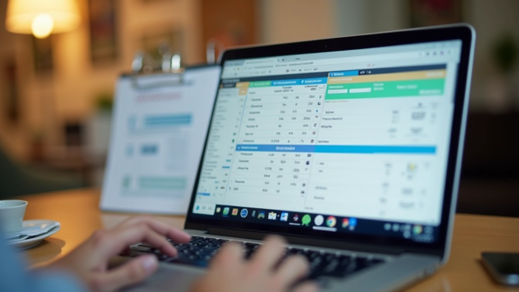 First minute nabídky na displeji notebooku s kalendářem dovolené